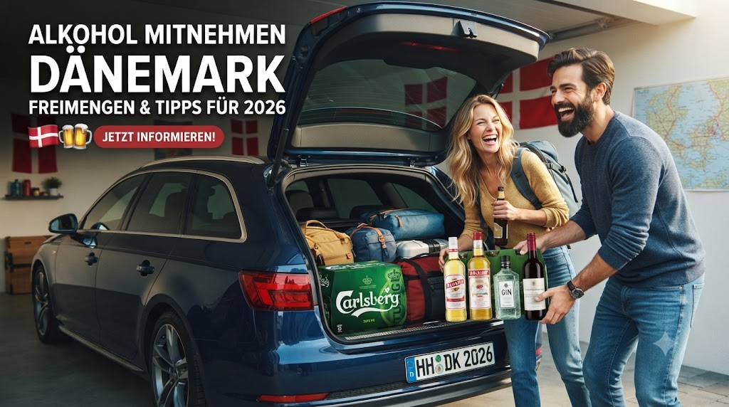 Alkohol mit nach Dänemark nehmen wie viel ist erlaubt – Eindruck aus Småland, Schweden