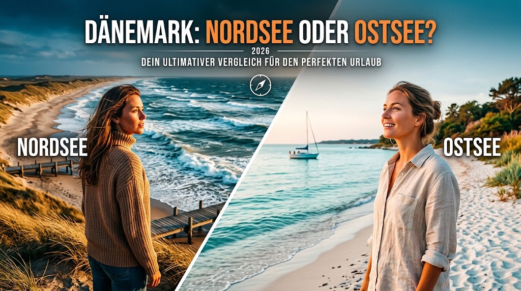 Dänemark Nordsee vs. Ostsee Der ultimative direkte Küstenvergleich – Eindruck aus Småland, Schweden