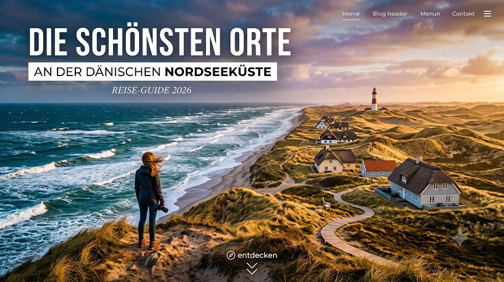 Dänische Nordseeküste Die 7 schönsten Orte im Vergleich – Eindruck aus Dänemark