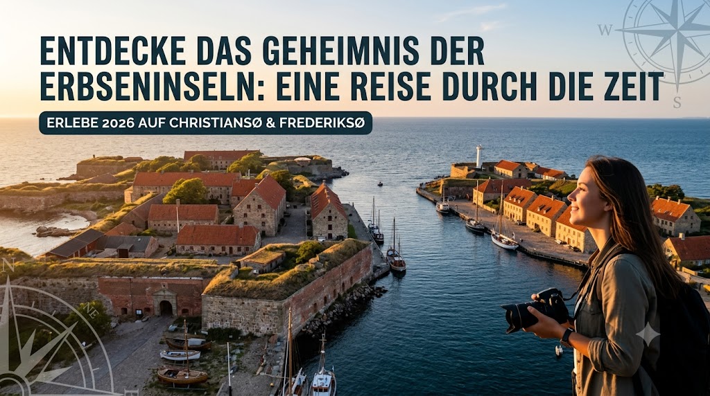 Die Erbseninseln (Christiansø & Frederiksø) Eine winzige, historisch komplett unter Denkmalschutz stehende Inselgruppe nordöstlich von Bornholm. – Eindruck aus Småland, Schweden