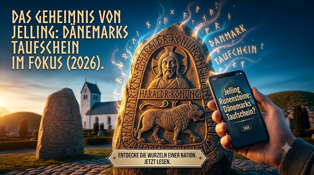 Die Runensteine von Jelling – Eindruck aus Småland, Schweden