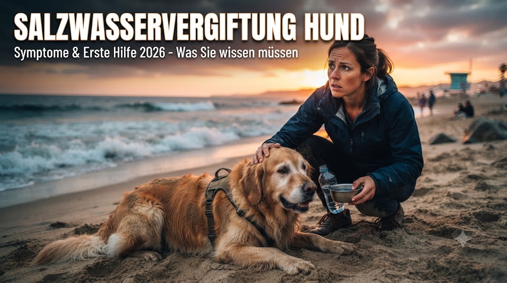Salzwasservergiftung beim Hund Symptome, Erste Hilfe und Prävention – Eindruck aus Småland, Schweden