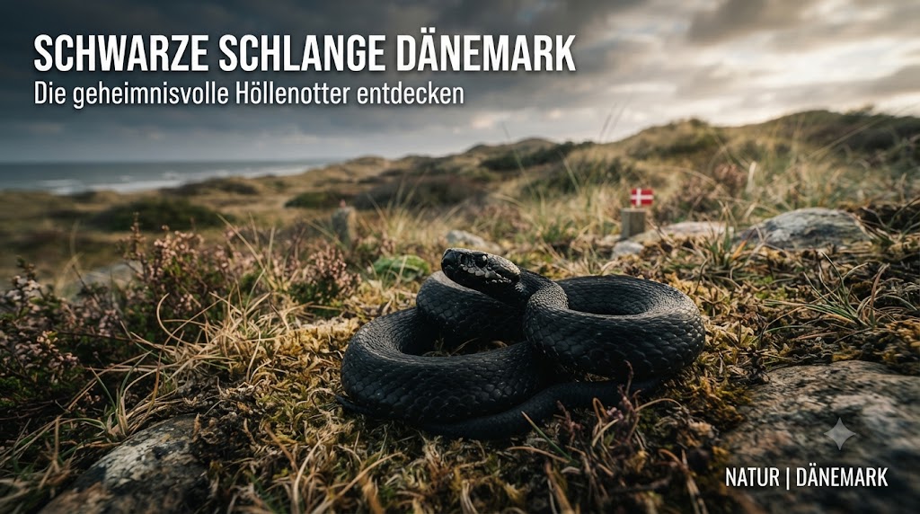 Schwarze schlange Dänemark – Eindruck aus Småland, Schweden