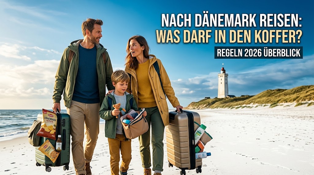 Was darf man nach Dänemark mitnehmen Einreise-Zollregeln – Eindruck aus Dänemark